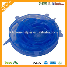 2014 Highly Welcomed As Seen On TV Stretch Silicone Sealed Container Lid